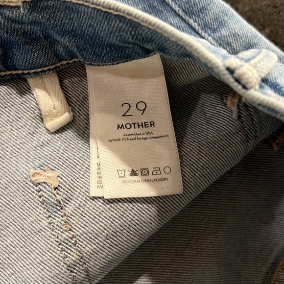 MOTHER *Hustler Patch Pocket Ankle* Jeans Size 29 - Picture 7 of 9